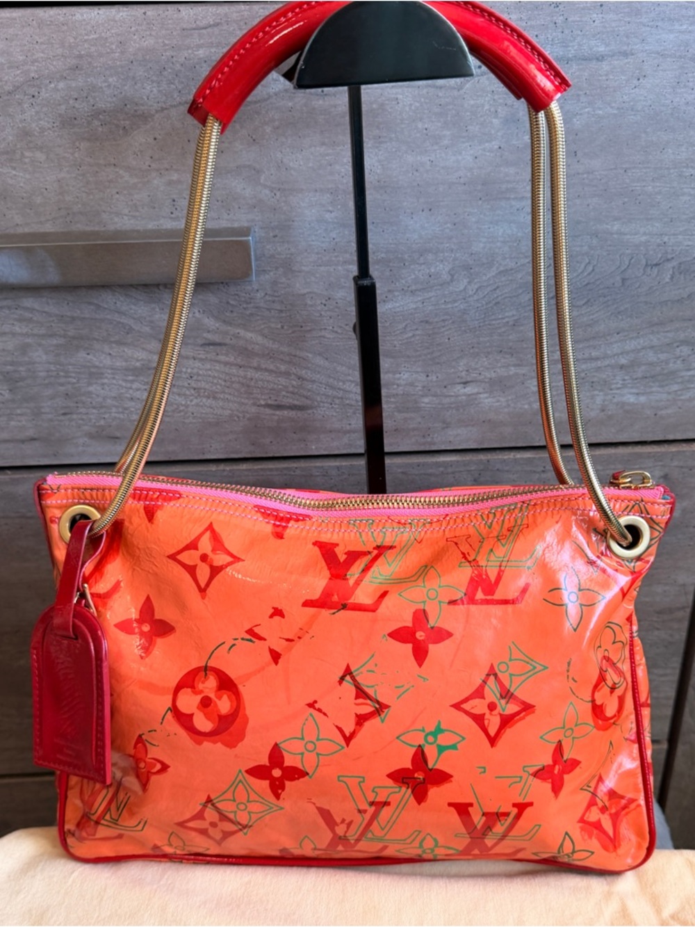 ❤️Collector Item❤️ Limited Edition Louis Vuitton Rose Richard Prince Bon Bon Bag